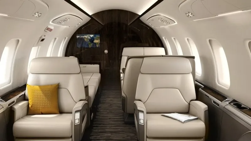 Bombardier Challenger 650 - private jet charter
